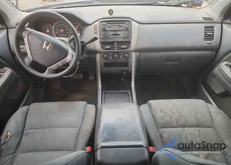 2007 Honda Pilot Lx из США, поврежденный, VIN 2HKYF18137H526706